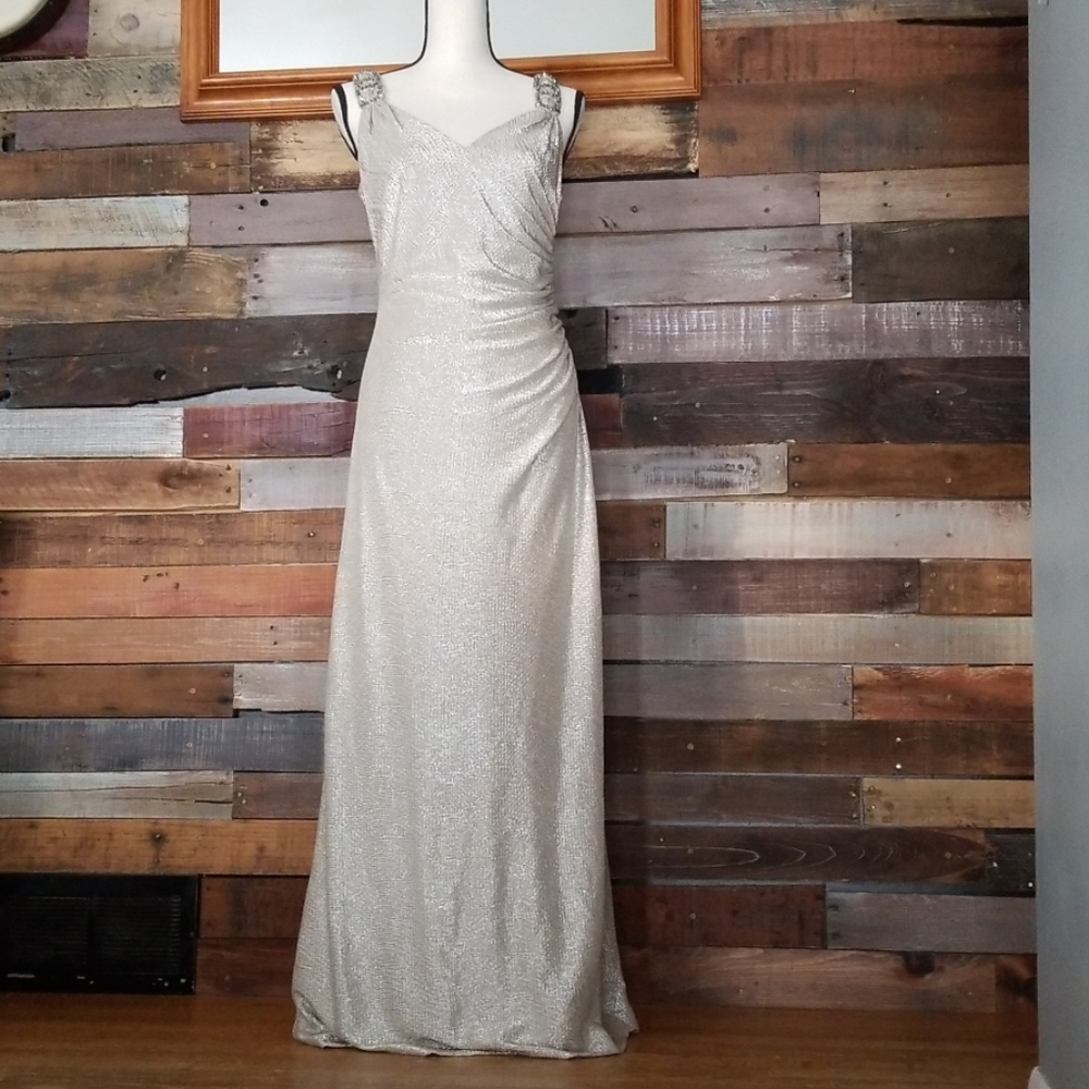 Calvin Klein Gorgeous silver dress